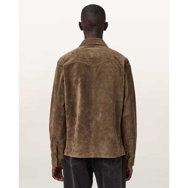 AllSaints Sully Suede Shirt image number 1